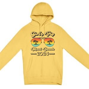 Summer Sunglass Trip 2024 Hawaii Maui Beach Gift Premium Pullover Hoodie