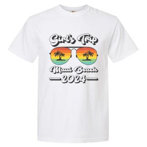 Summer Sunglass Trip 2024 Hawaii Maui Beach Gift Garment-Dyed Heavyweight T-Shirt