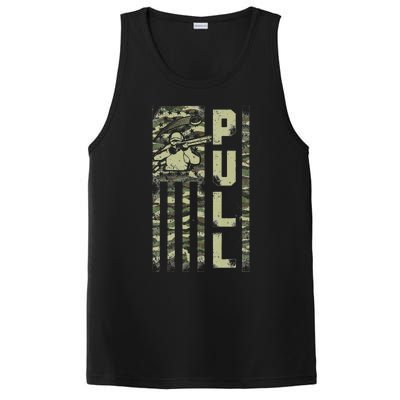 Shotgun Skeet Trap Clay Pigeon Shooting Camo Usa Flag PosiCharge Competitor Tank