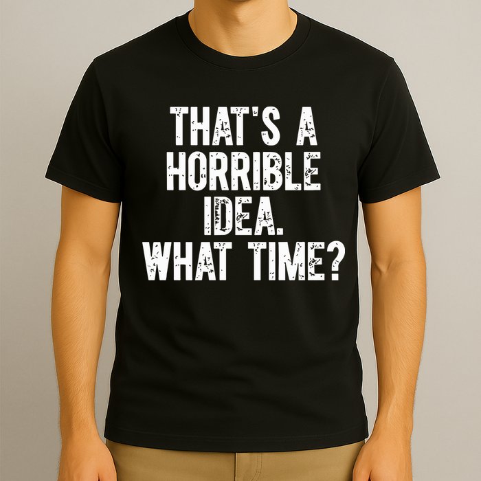 Shannon Sharpe ThatS A Horrible Idea What Time T-Shirt