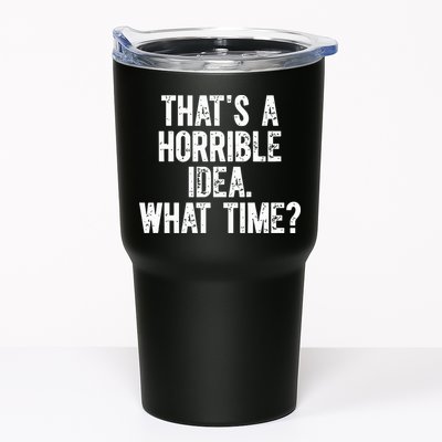 Shannon Sharpe ThatS A Horrible Idea What Time Tumbler