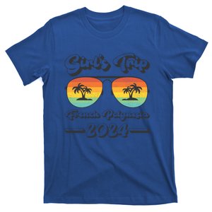 Summer Sunglasses Trip 2024 French Polynesia Beach Cute Gift T-Shirt