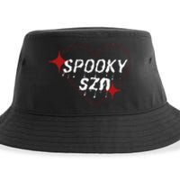 Spooky Szn Trendy Stylish Funny Halloween Cute Sustainable Bucket Hat