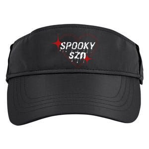 Spooky Szn Trendy Stylish Funny Halloween Cute Adult Drive Performance Visor