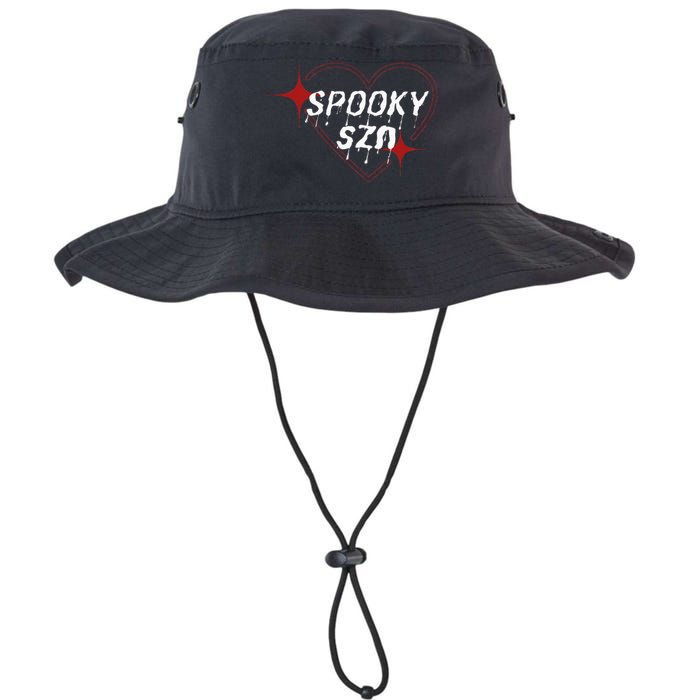 Spooky Szn Trendy Stylish Funny Halloween Cute Legacy Cool Fit Booney Bucket Hat