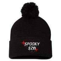 Spooky Szn Trendy Stylish Funny Halloween Cute Pom Pom 12in Knit Beanie