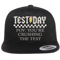 Staar State Testing Day Motivation You Are Crushing The Test Flat Bill Trucker Hat