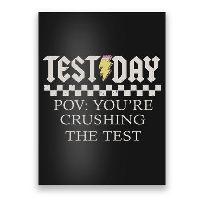 Staar State Testing Day Motivation You Are Crushing The Test Poster