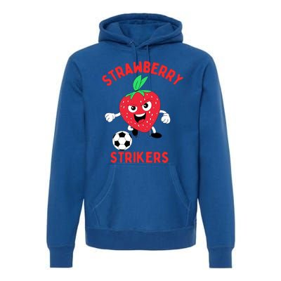 Strawberry Soccer Team Premium Hoodie