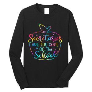 School Secretary Tees Secretaries Are The Core Of The School Long Sleeve Shirt