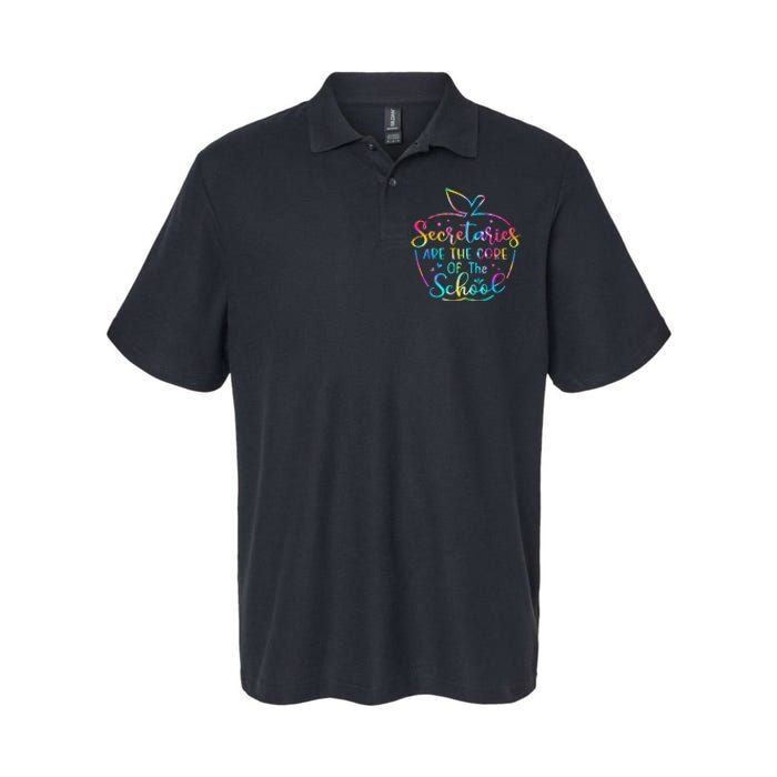 School Secretary Tees Secretaries Are The Core Of The School Softstyle Adult Sport Polo