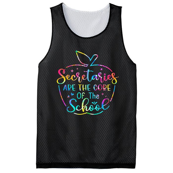 School Secretary Tees Secretaries Are The Core Of The School Mesh Reversible Basketball Jersey Tank