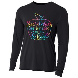 School Secretary Tees Secretaries Are The Core Of The School Cooling Performance Long Sleeve Crew