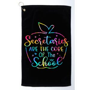 School Secretary Tees Secretaries Are The Core Of The School Platinum Collection Golf Towel