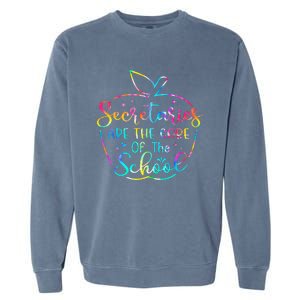 School Secretary Tees Secretaries Are The Core Of The School Garment-Dyed Sweatshirt