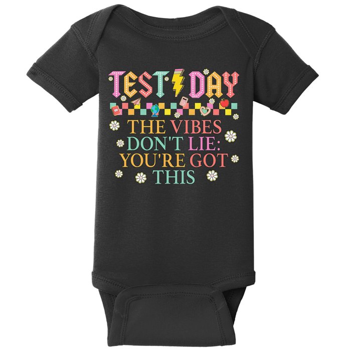 Staar State Testing Day Motivation Dont Lie Youve Got This Baby Bodysuit