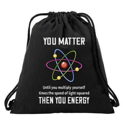 Scientist Science Teacher Physic Professor Lab Technician Drawstring Bag