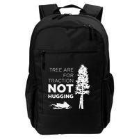 Snowmobile Sled Tree Are For Traction Not Hugging Daily Commute Backpack