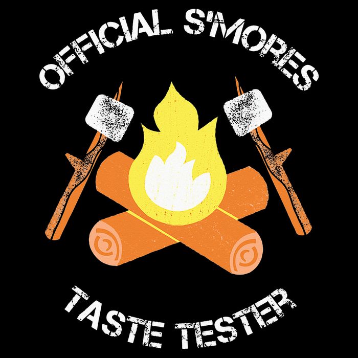 S'mores (Smores) Taste Tester Marshmallow Roasting Camping Flexfit Unipanel Trucker Cap