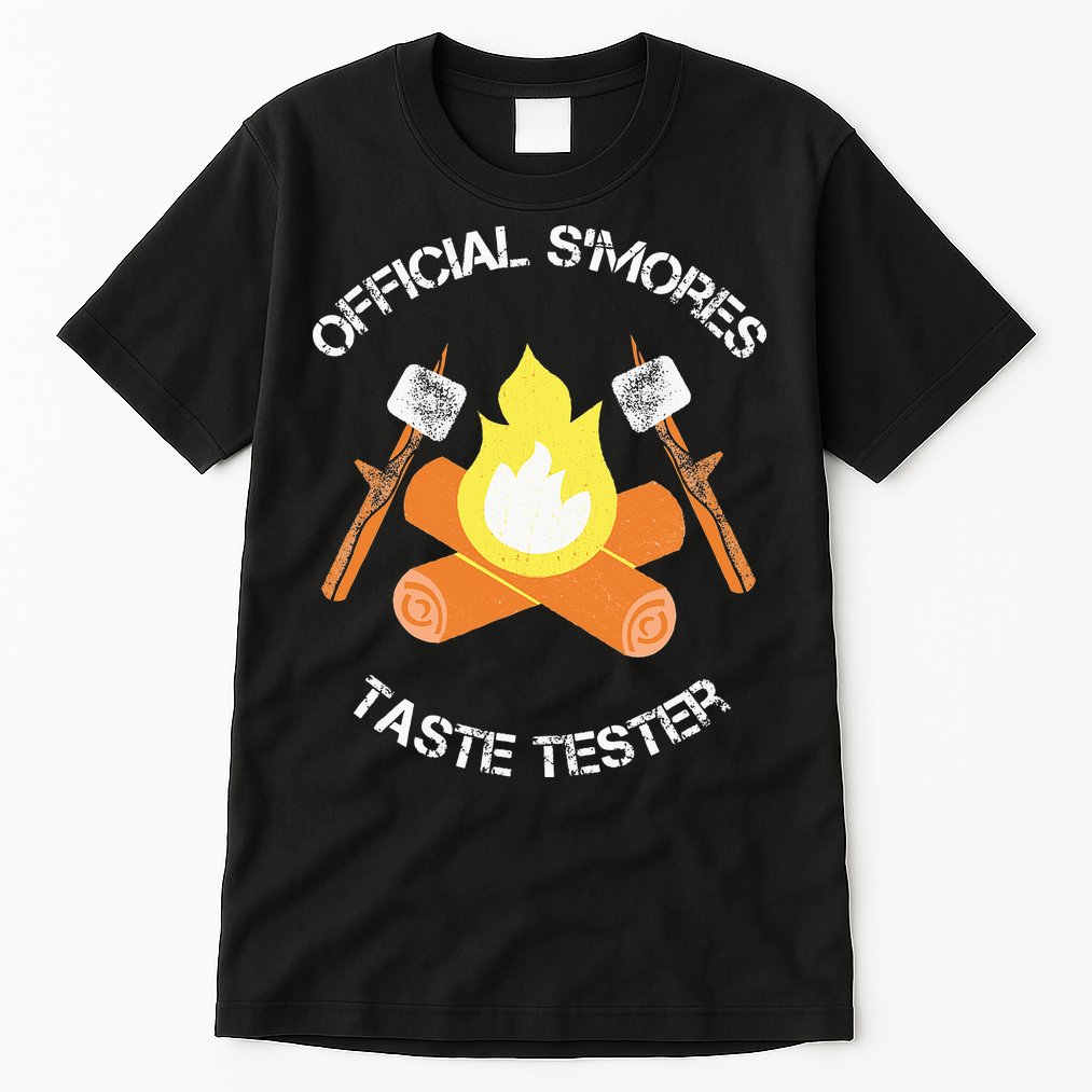 S'mores (Smores) Taste Tester Marshmallow Roasting Camping Tall T-Shirt