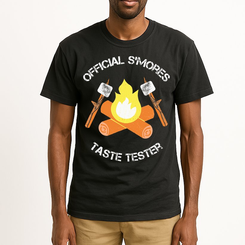 S'mores (Smores) Taste Tester Marshmallow Roasting Camping Tall T-Shirt