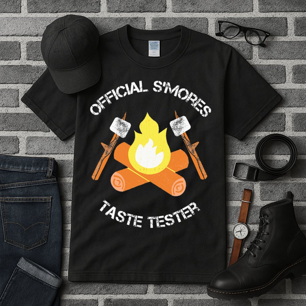 S'mores (Smores) Taste Tester Marshmallow Roasting Camping Tall T-Shirt