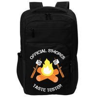 S'mores (Smores) Taste Tester Marshmallow Roasting Camping Impact Tech Backpack