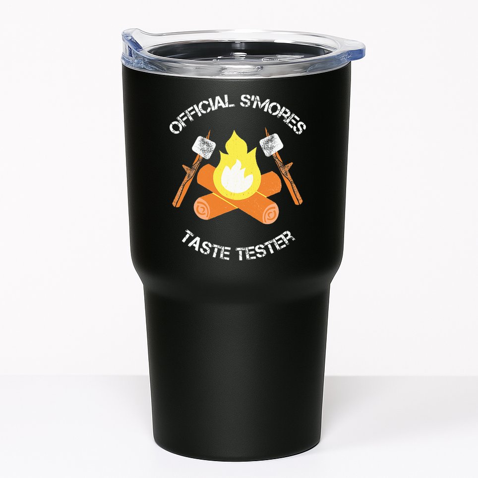 S'mores (Smores) Taste Tester Marshmallow Roasting Camping Tumbler