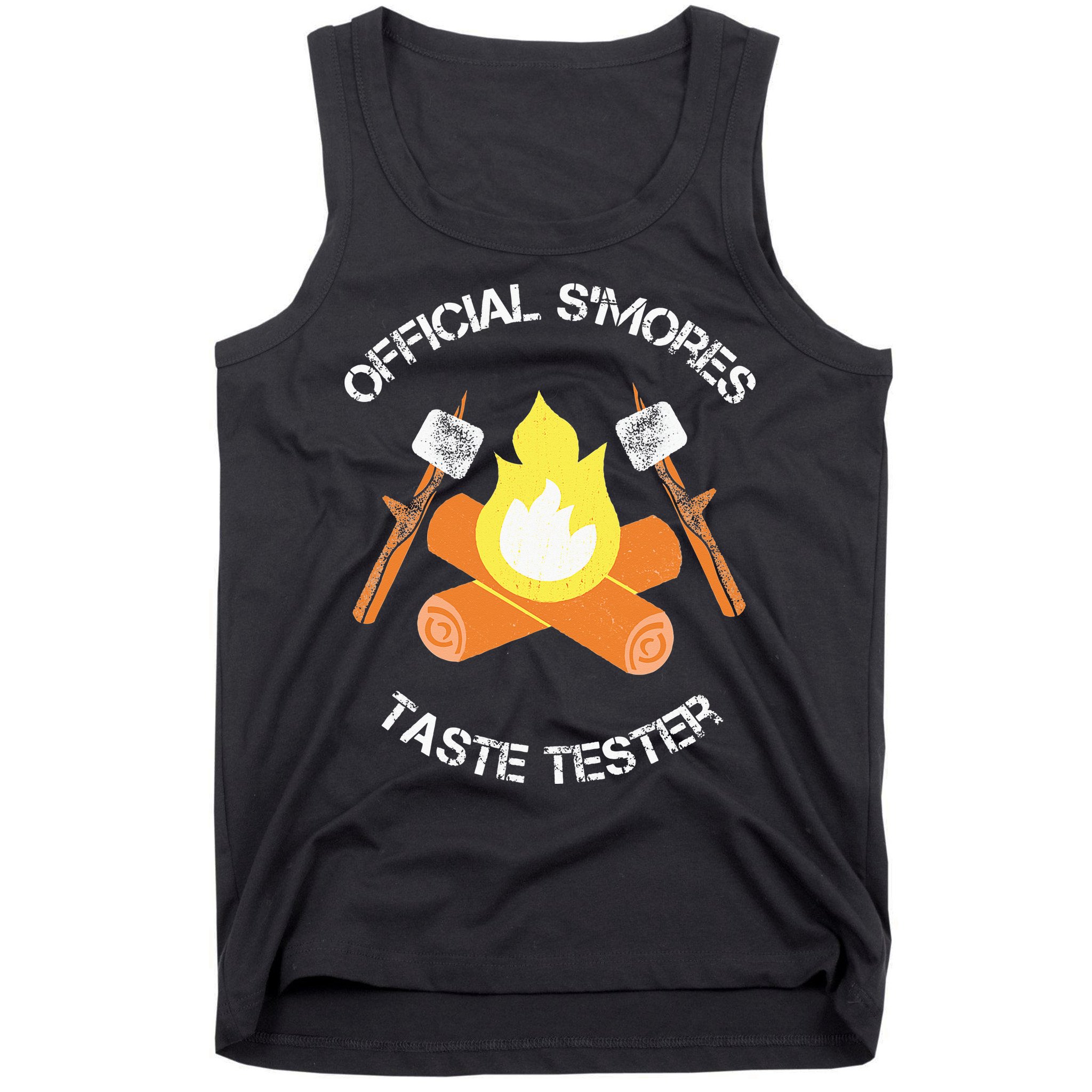S'mores (Smores) Taste Tester Marshmallow Roasting Camping Tank Top