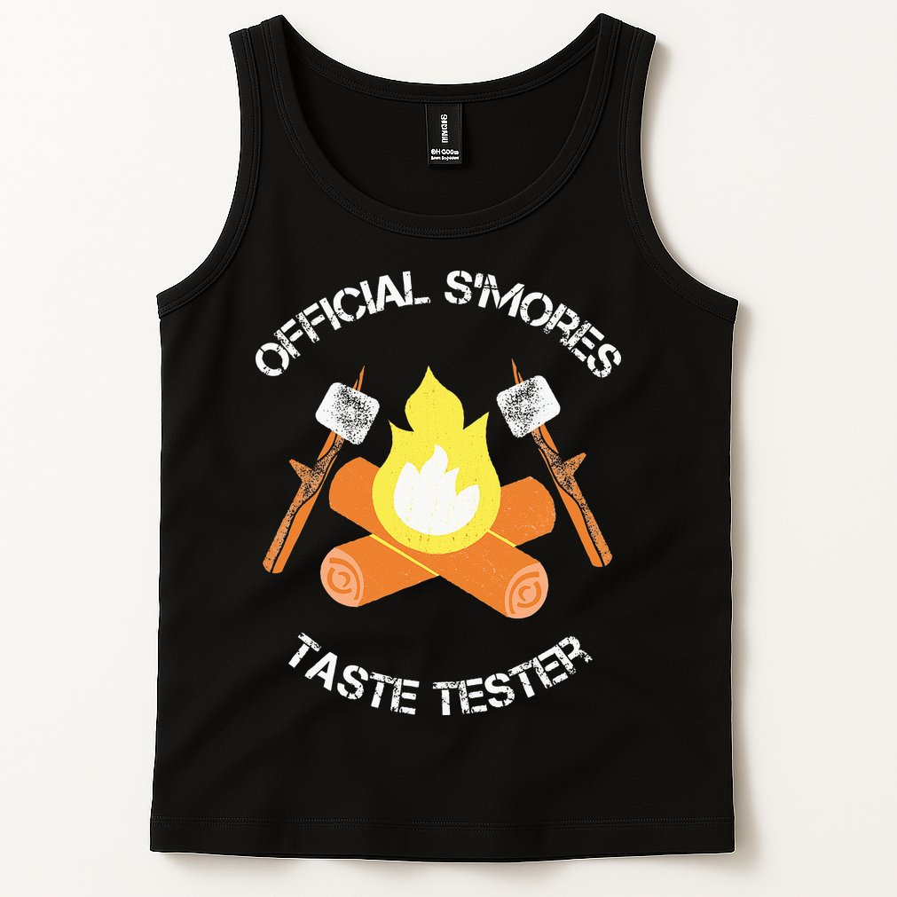 S'mores (Smores) Taste Tester Marshmallow Roasting Camping Tank Top