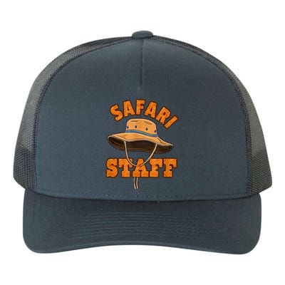 Safari Staff Themed Birthday Event Party Costume Yupoong Adult 5-Panel Trucker Hat