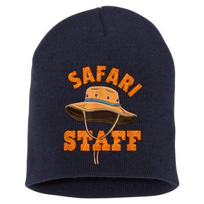 Safari Staff Themed Birthday Event Party Costume Short Acrylic Beanie