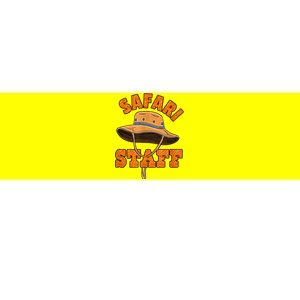 Safari Staff Themed Birthday Event Party Costume Bumper Sticker