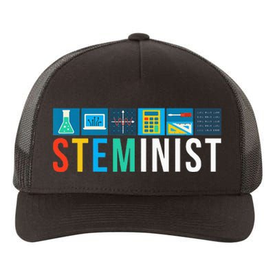 Steminist Science Technology Engineering Math STEM Yupoong Adult 5-Panel Trucker Hat