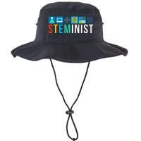 Steminist Science Technology Engineering Math STEM Legacy Cool Fit Booney Bucket Hat