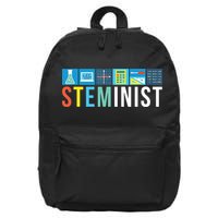 Steminist Science Technology Engineering Math STEM 16 in Basic Backpack