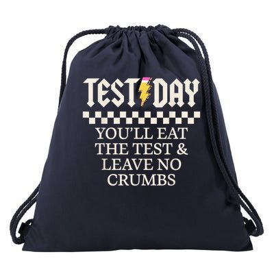 Staar State Testing Day Motivation You Will Eat The Test Drawstring Bag