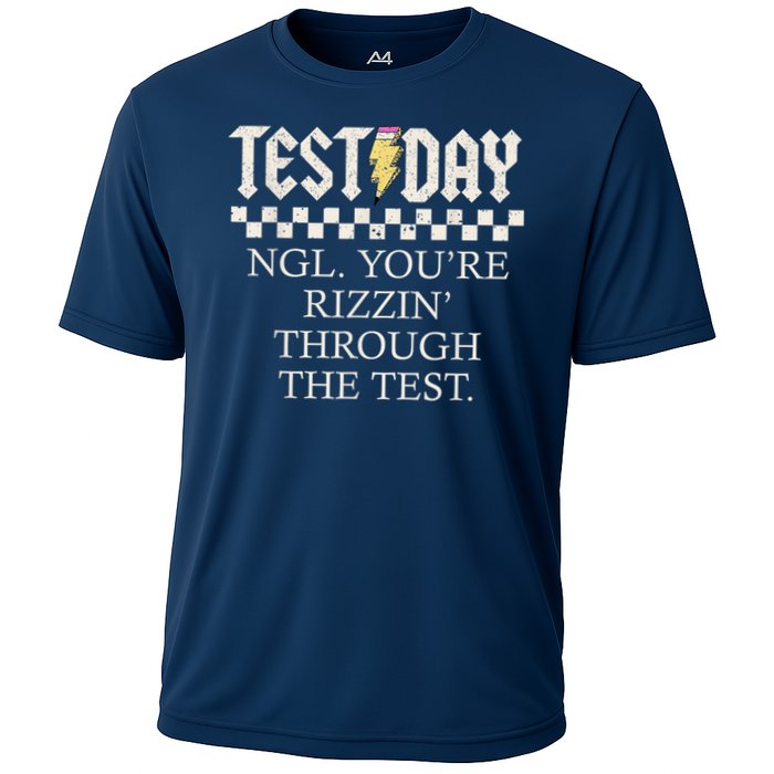 Staar State Testing Day Motivation You'Re Through The Test Cooling Performance Crew T-Shirt