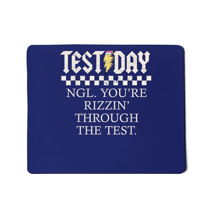 Staar State Testing Day Motivation You'Re Through The Test Mousepad
