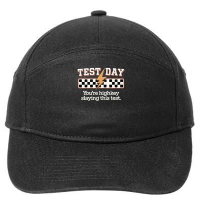 Staar State Testing Day You'Re Highkey Slaying This Test (1) 7-Panel Snapback Hat