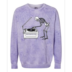 Sir Skulls The Old School Colorblast Crewneck Sweatshirt