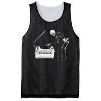 Sir Skulls The Old School Mesh Reversible Basketball Jersey Tank