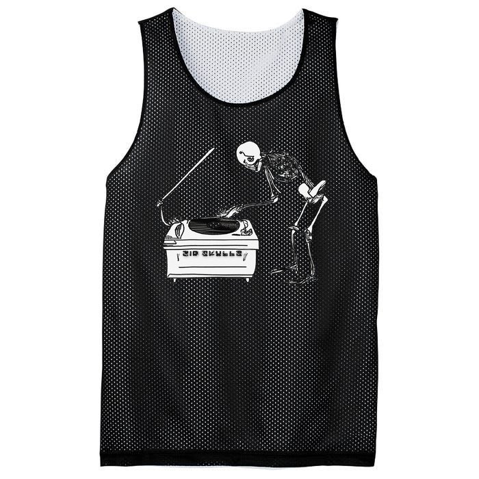 Sir Skulls The Old School Mesh Reversible Basketball Jersey Tank