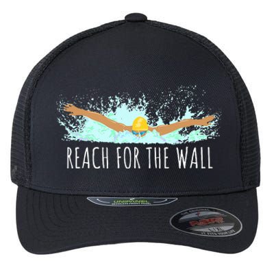 Swimming Swim Team Gift For A Swimmer Flexfit Unipanel Trucker Cap