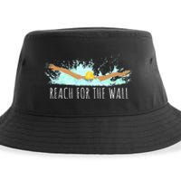 Swimming Swim Team Gift For A Swimmer Sustainable Bucket Hat