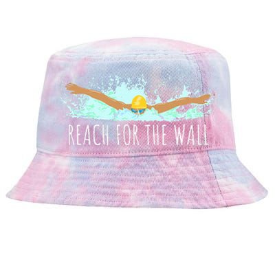 Swimming Swim Team Gift For A Swimmer Tie-Dyed Bucket Hat