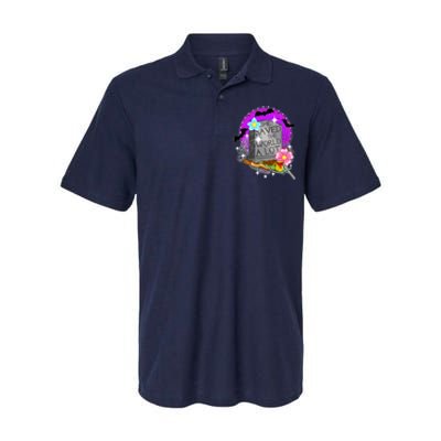 She Saved The World Softstyle Adult Sport Polo