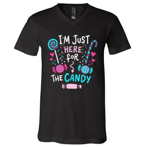 Spooky Sweet Treats Halloween Candy Lollipop Surprise V-Neck T-Shirt