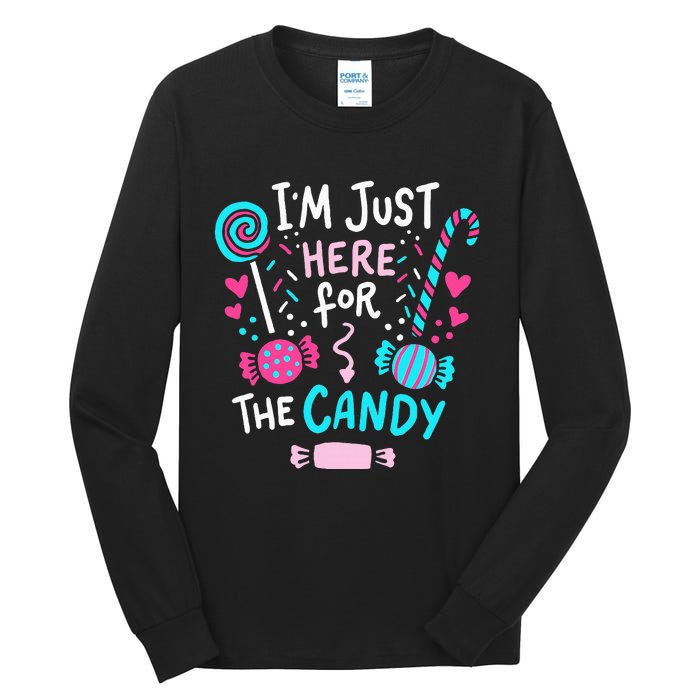 Spooky Sweet Treats Halloween Candy Lollipop Surprise Tall Long Sleeve T-Shirt