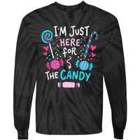 Spooky Sweet Treats Halloween Candy Lollipop Surprise Tie-Dye Long Sleeve Shirt